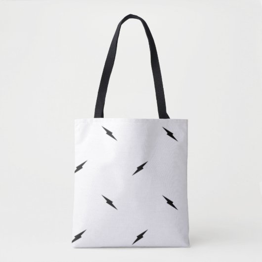 Tote Bag Point, noir (Devant)