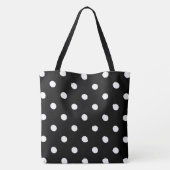 Tote Bag Point noir (Dos)