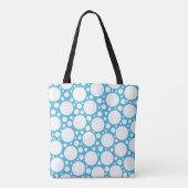 Tote Bag Point Polka bleu clair (Dos)