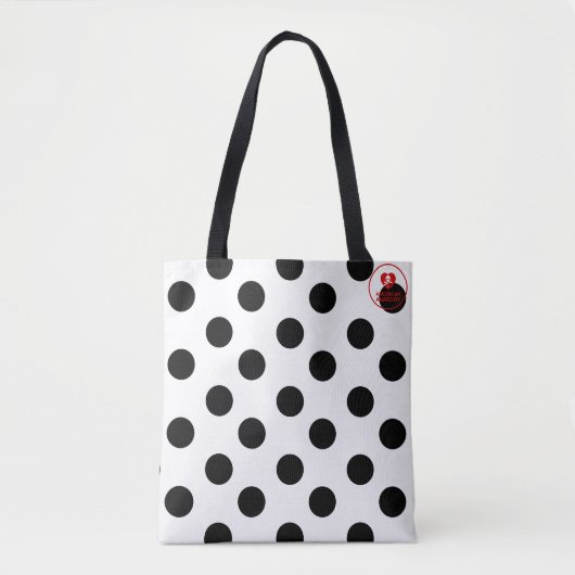 Tote Bag Point Polka extra-grand - Fourre-tout (Devant)
