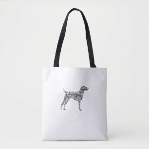 Tote Bag Pointeur allemand Shorthair I GSP Chien Maman J'ai