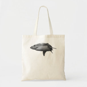 Tote Bag Pointeur blanc grand requin blanc T-shirt requin a