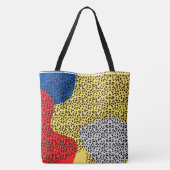 Tote Bag Points colorés rustiques élégants (Dos)