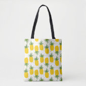 Tote Bag Points d'ananas : Conception de fruits d'été (Devant)