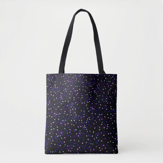 Tote Bag points de couleur (Devant)