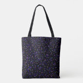 Tote Bag points de couleur (Dos)