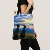 Tote Bag Points de vue - Coucher de soleil de Greyhound (De près)