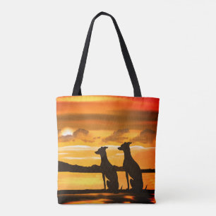 Tote Bag Points de vue - Lever du soleil de Greyhound