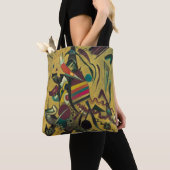 Tote Bag Points de Wassily Kandinsky, Expressionnisme Vinta (De près)