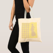 Tote Bag Points neutres de crème Mode Silhouette (Devant (produit))