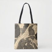 Tote Bag Points pointillisme abstraits sans couture cercles (Devant)