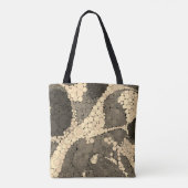 Tote Bag Points pointillisme abstraits sans couture cercles (Dos)
