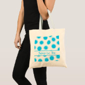 Tote Bag Points super #2 avec monogramme (Devant (produit))