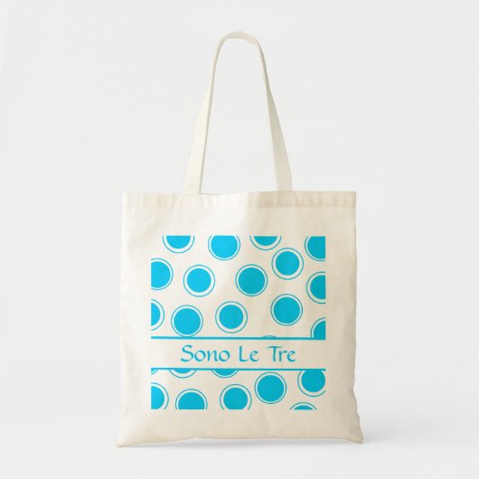 Tote Bag Points super #2 avec monogramme (Devant)