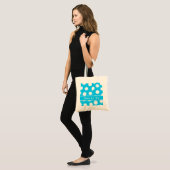 Tote Bag Points super n° 1 avec monogramme (Devant (modèle))