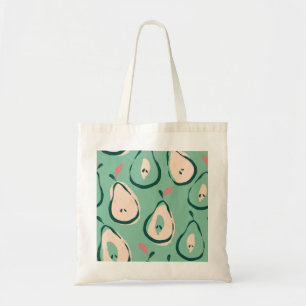 Tote Bag Poires d'été : motif de fruits frais.