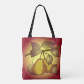 Tote Bag Poires sur un arbre (Dos)