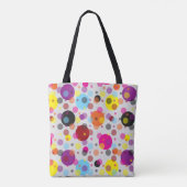 Tote Bag Pois coloré (Dos)