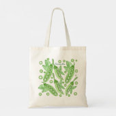 Tote Bag Pois de légumes (Dos)