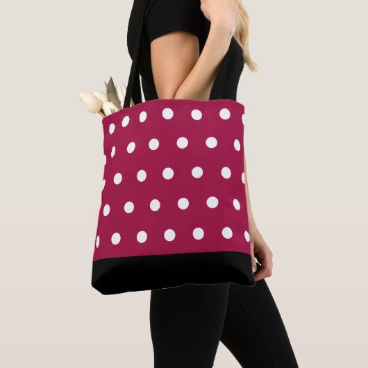 Tote Bag Pois de mode (De près)