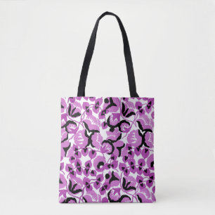 Tote Bag Pois de Senteur (Berry) Beaux-Arts