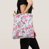 Tote Bag Pois doux : Texture Florale d'été. (De près)