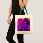 Tote Bag Pois doux violet et rose (Devant (produit))