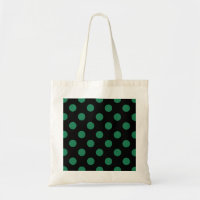 Pois vert et noir