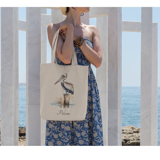 Tote Bag Poise du Pélican