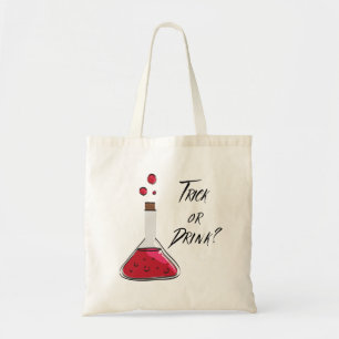 Tote Bag Poison Bouteille Adulte Halloween Trick Ou Boire