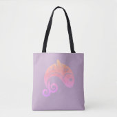 Tote Bag poisson arc-en-ciel (Devant)