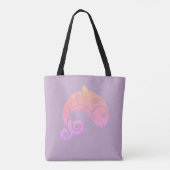 Tote Bag poisson arc-en-ciel (Dos)