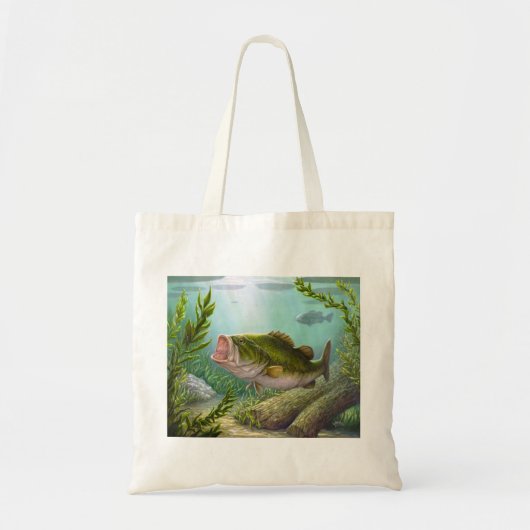Tote Bag Poisson basse (Devant)