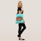 Tote Bag Poisson de récif de corail tropical (Sur le modèle)