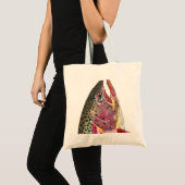 Tote Bag Poisson de truite arc-en-ciel (Devant (produit))