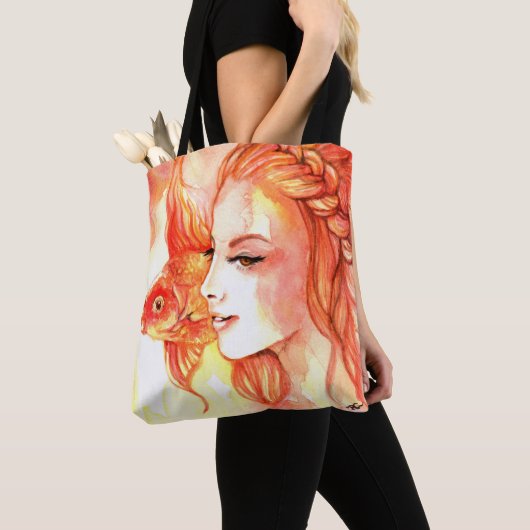 Tote Bag Poisson d'or (De près)