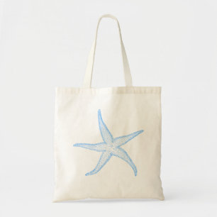 Tote Bag Poisson étoilé bleu PixDezines