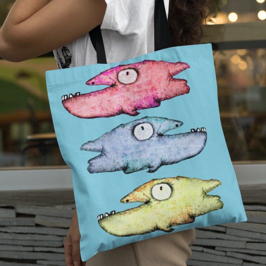 Tote Bag Poisson fantaisiste funky