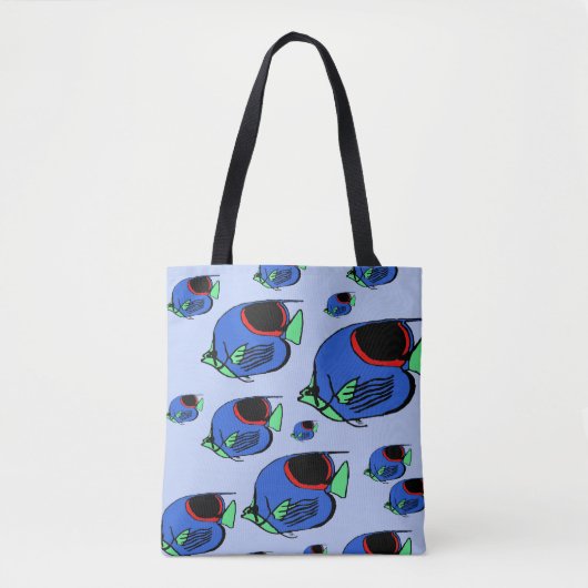 Tote Bag Poisson Imaginaire #3 (Devant)