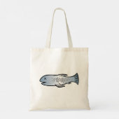 Tote Bag Poisson mort (Dos)