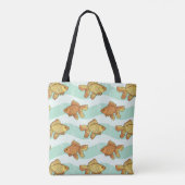 Tote Bag Poisson-motif (Dos)