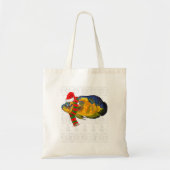 Tote Bag Poisson Noël Noël Noël Oscars Noël moche Noël (Devant)