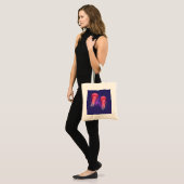 Tote Bag Poisson rose (Devant (modèle))