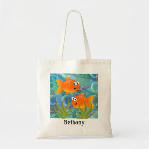 Tote Bag Poisson Rouge Personnalisé Drôle