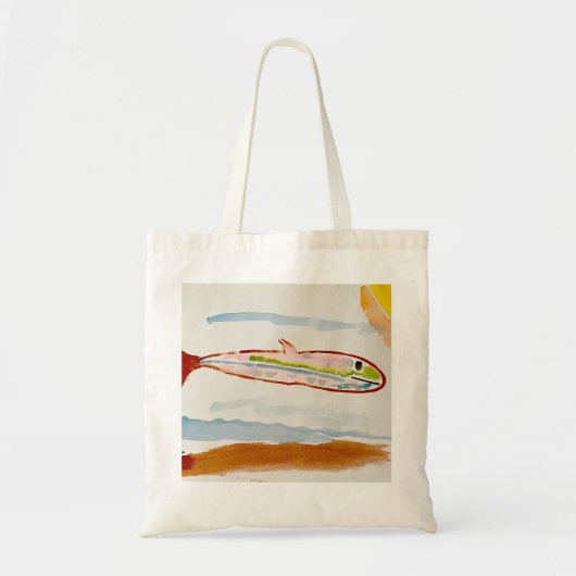 Tote Bag Poisson souriant (Devant)