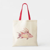 Tote Bag Poisson-taupe (Dos)