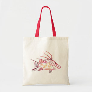 Tote Bag Poisson-taupe