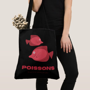 Tote Bag Poissons