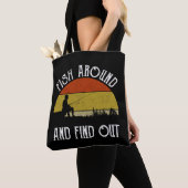 Tote Bag Poissons Autour Et Découvrez (De près)