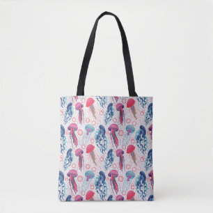 Tote Bag Poissons de gelée colorée
